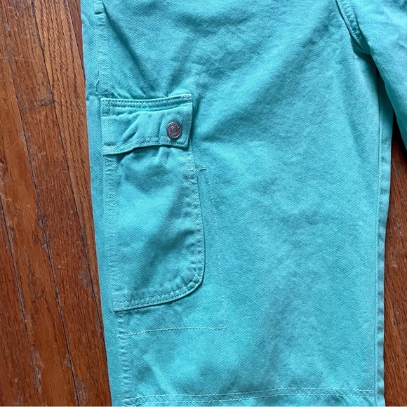 BDG Urban Outfitters new with tags turquoise cargo jeans - Picture 2 of 6